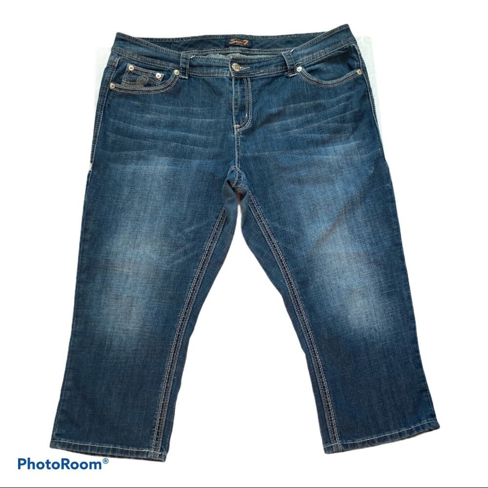 Seven7 Luxe Women’s Denim Capris